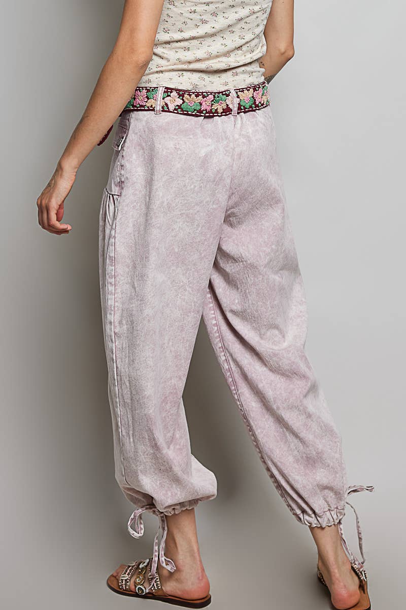 Pink Marble Pants