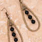 Dylan Sherry Black Earrings