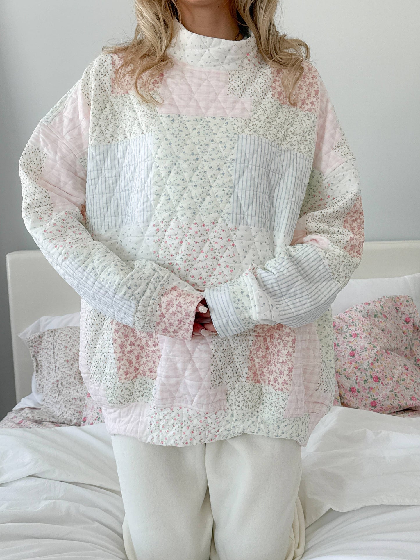 Walk in the Park Mockneck Sweatshirt