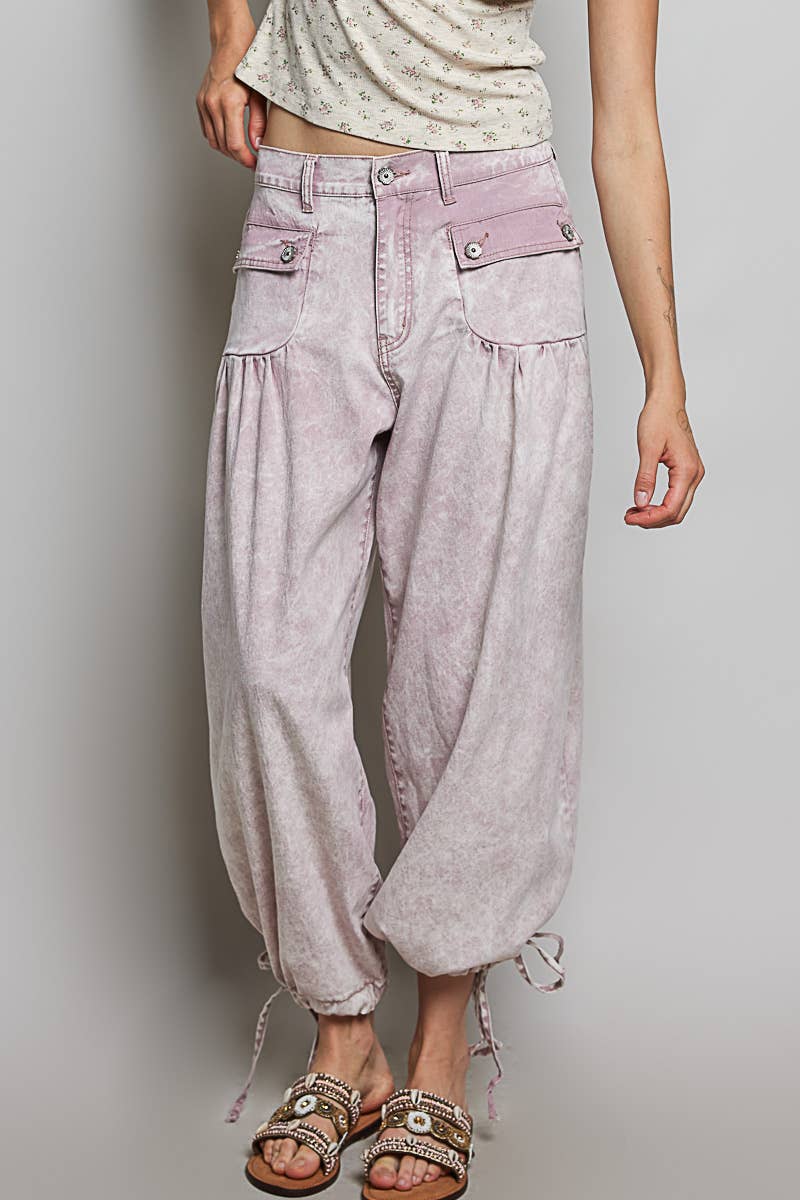 Pink Marble Pants