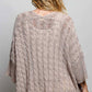 Carmel Almond Cardigan