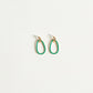 Ava Earring - Emerald