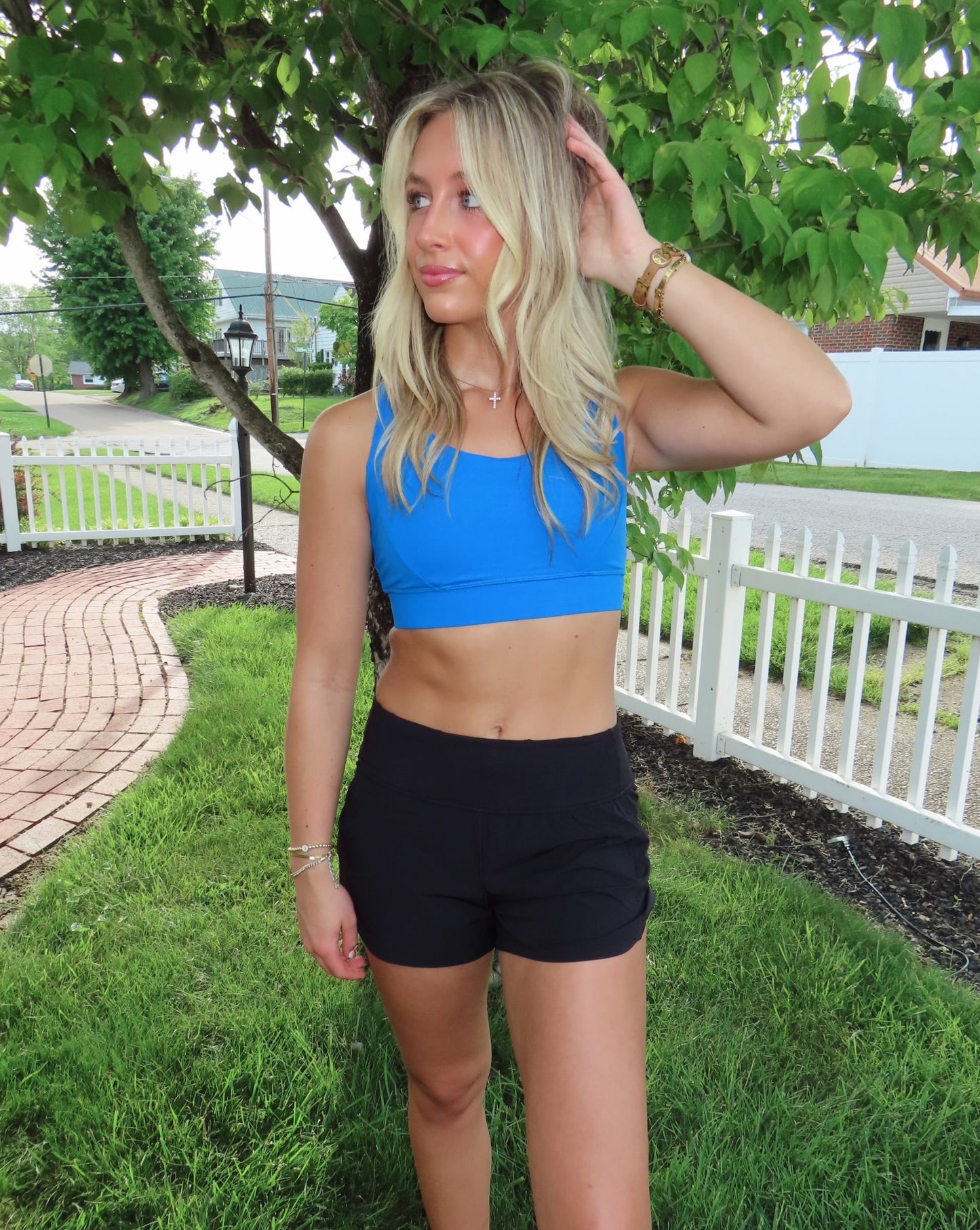 Criss Cross Sports Bra Top