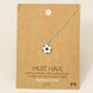 Game Day Gold Dipped Epoxy Soccer Ball Pendant Necklace: G