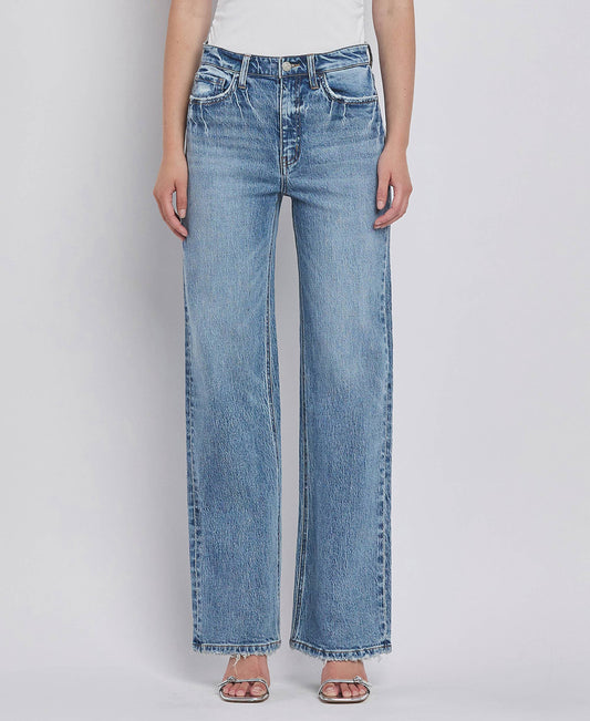 Vervet 90's Super High-Rise Wide Jeans ￼