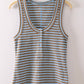 Mocha Sky Henley Tank Top