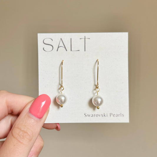 Pearl Hook Earrings