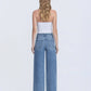 Vervet High Rise Wide Leg Jeans