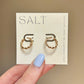Wavy Hoop Earrings