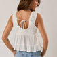 Amélie Lace Trim Top