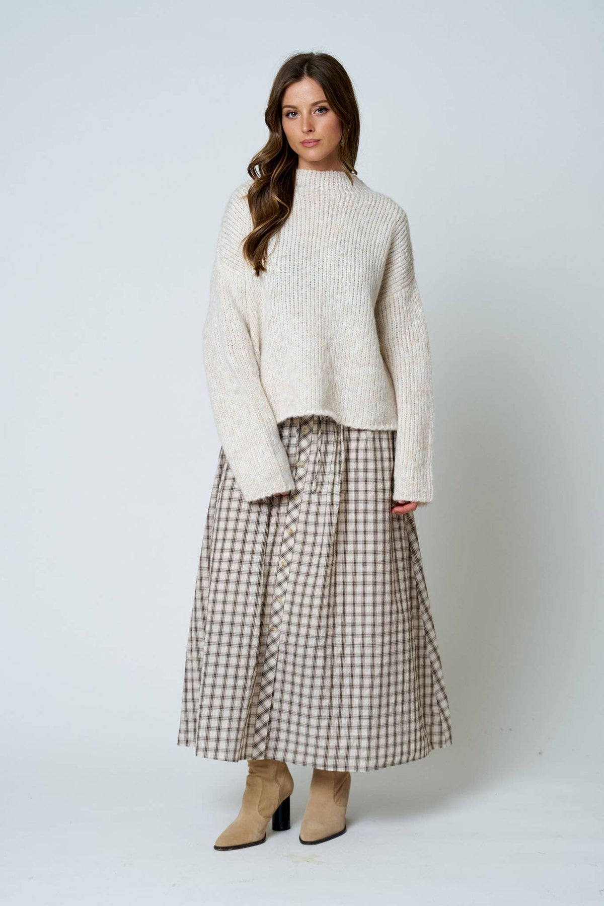 Plaid About it Skirt