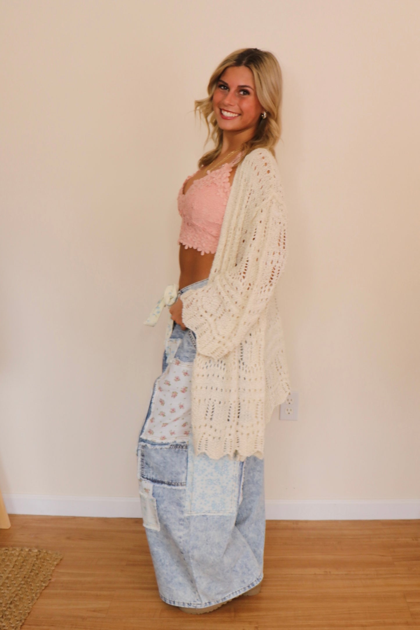 Wild Thread Cardigan in Natural
