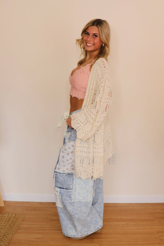 Wild Thread Cardigan in Natural