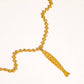 Bellisse 18K Gold Non-Tarnish Vintage Fish Necklace: Yellow Gold
