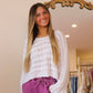 Unbothered Pullover in Ivory
