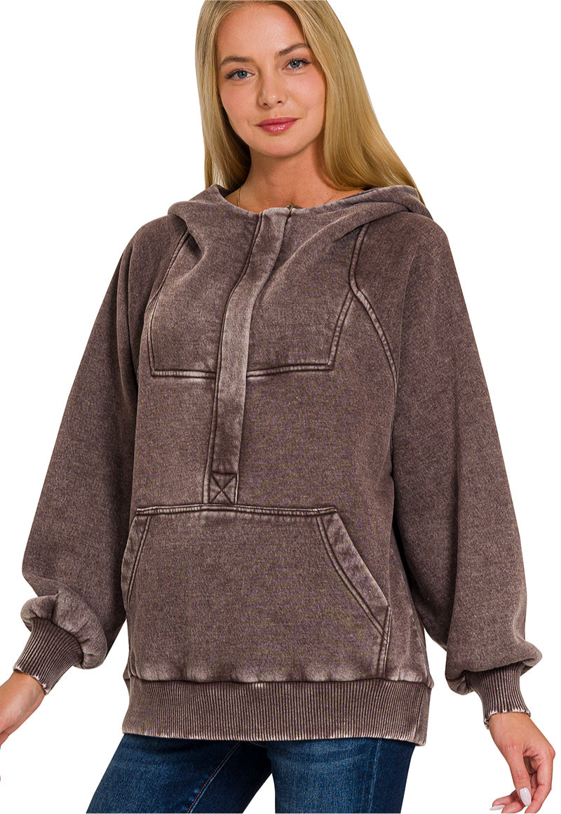 Extraordinary Half Zip Hoodie