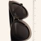 Classic Cat Eye Frame Sunglasses: Assorted