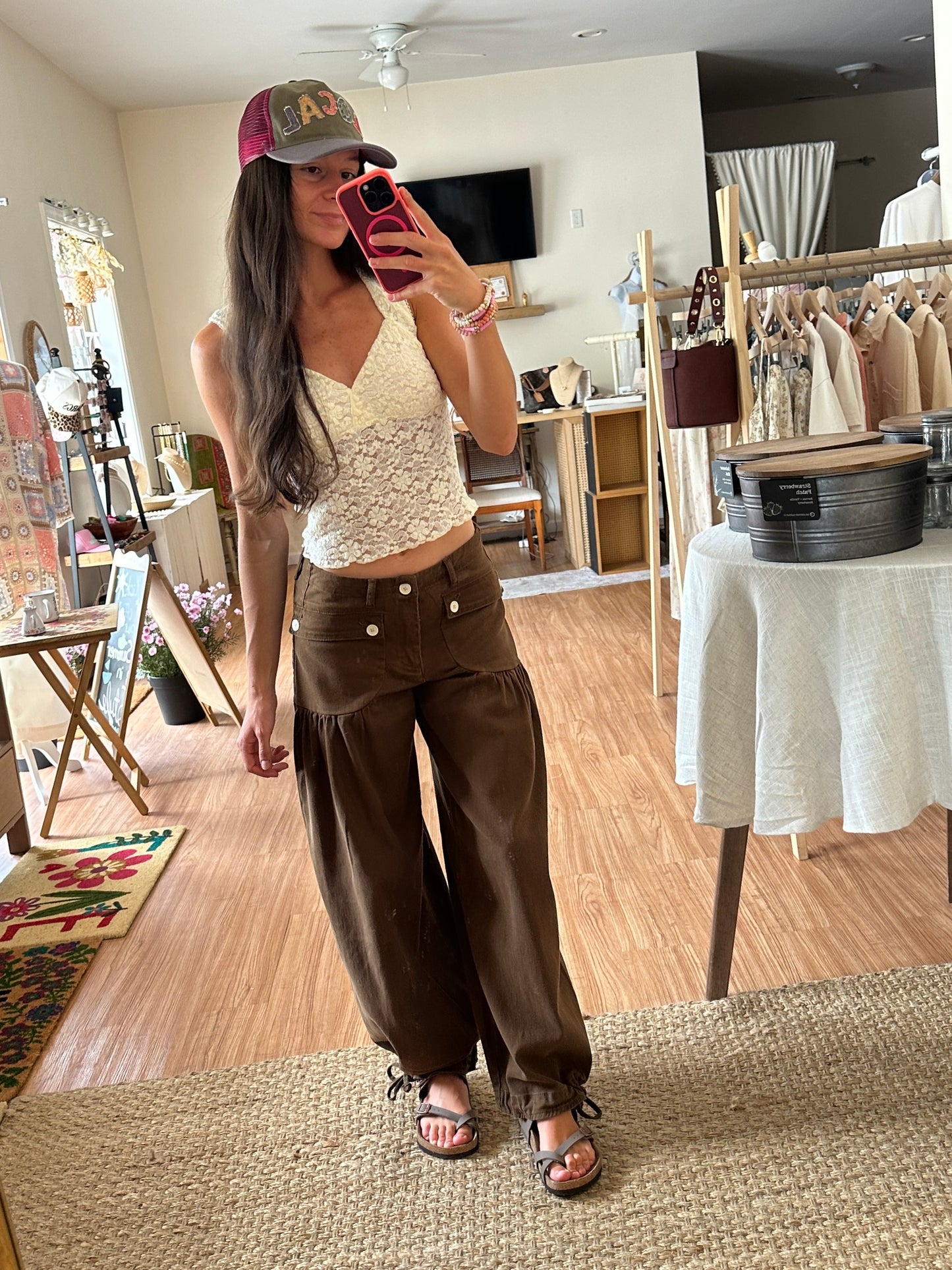 Soft Lace Tank Top