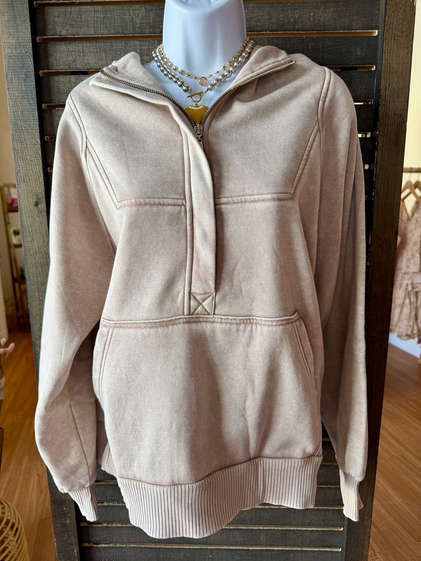 Extraordinary Half Zip Hoodie