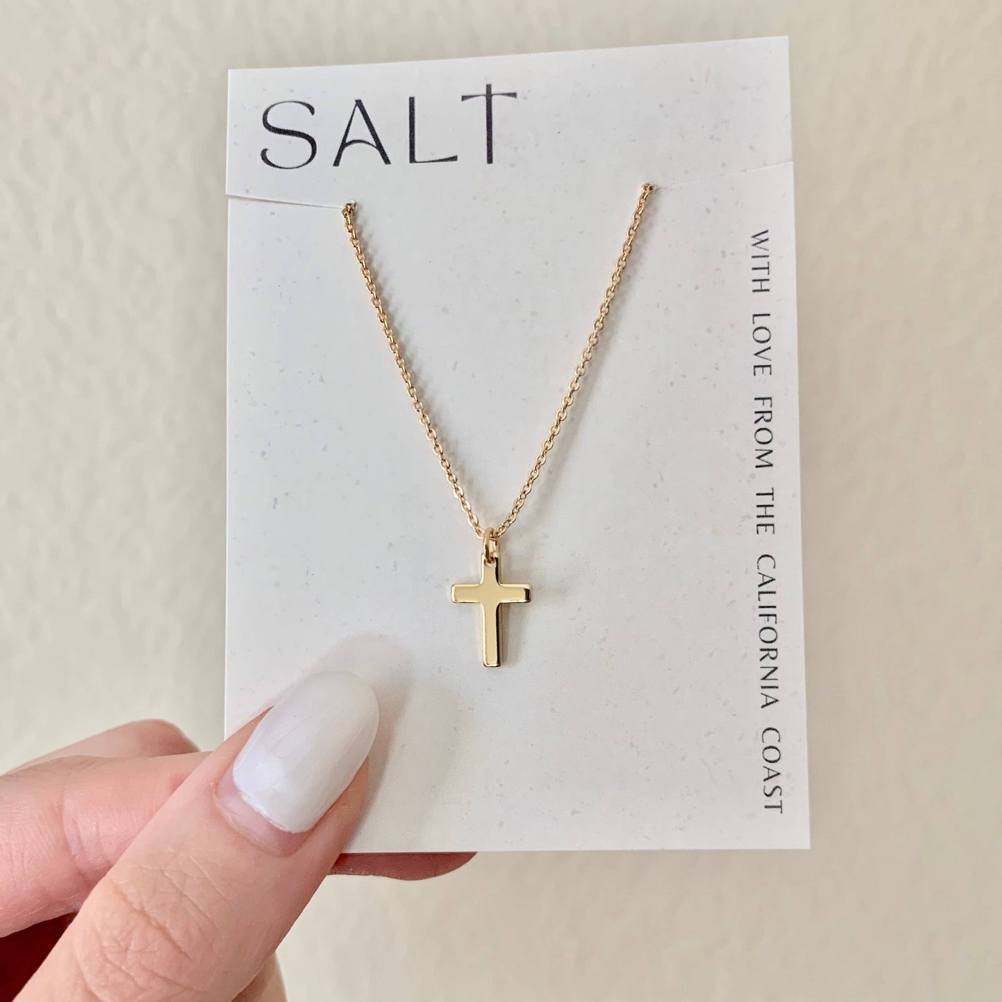 Simple Cross Necklace