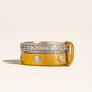 Greyson 18K Gold Non-Tarnish Two-Tone Crystal Band Ring: Multi-Colored