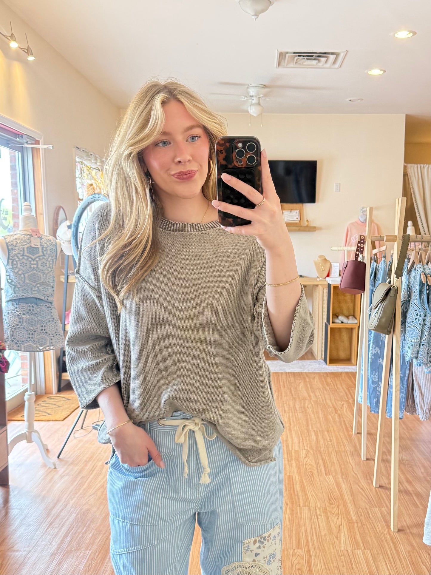All Star Sweater in Mocha