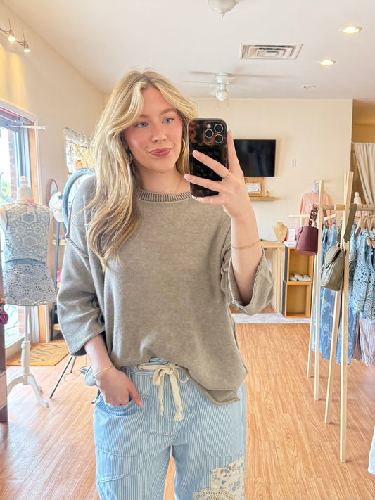 All Star Sweater in Mocha