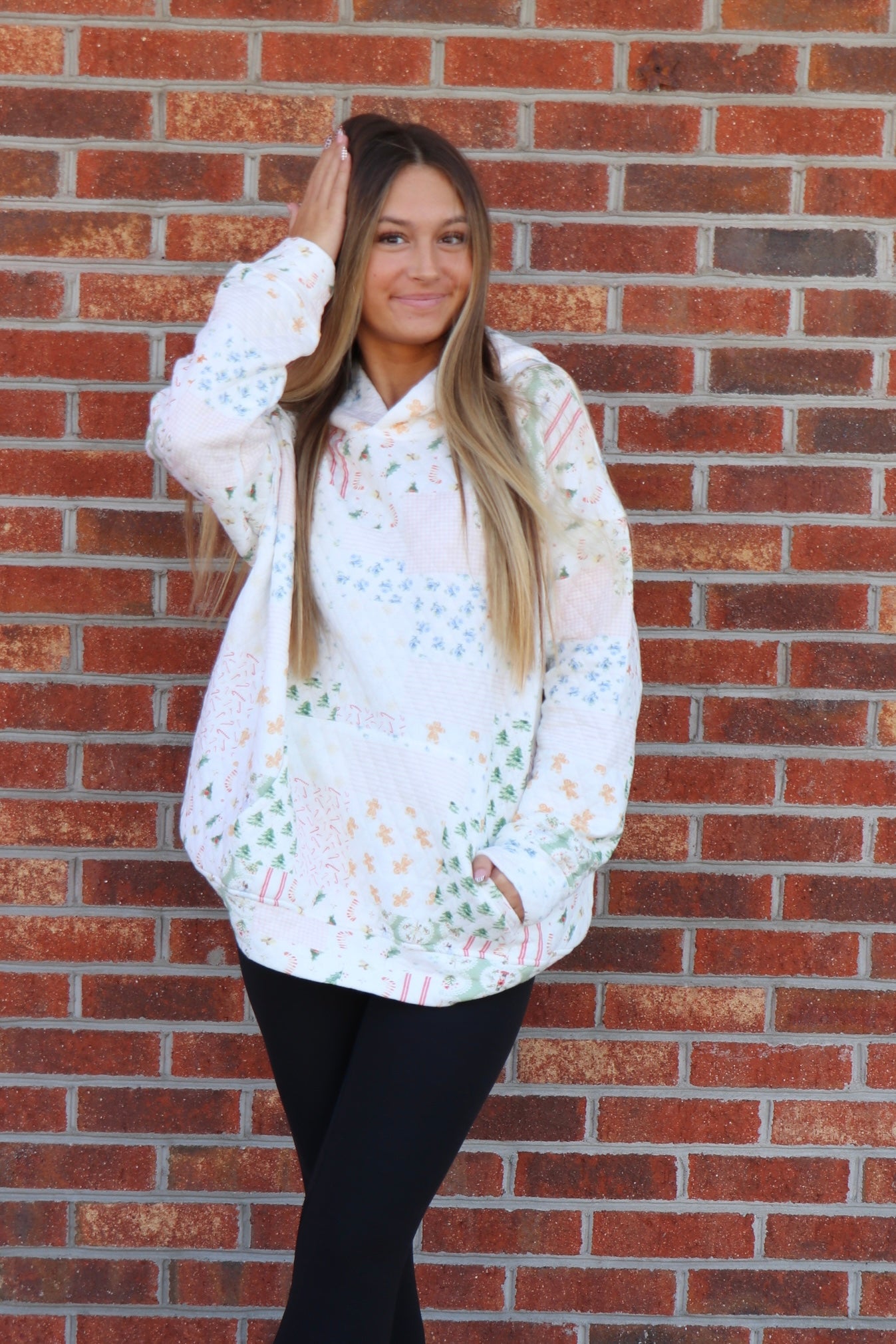 Granny’s House Quilted Hoodie