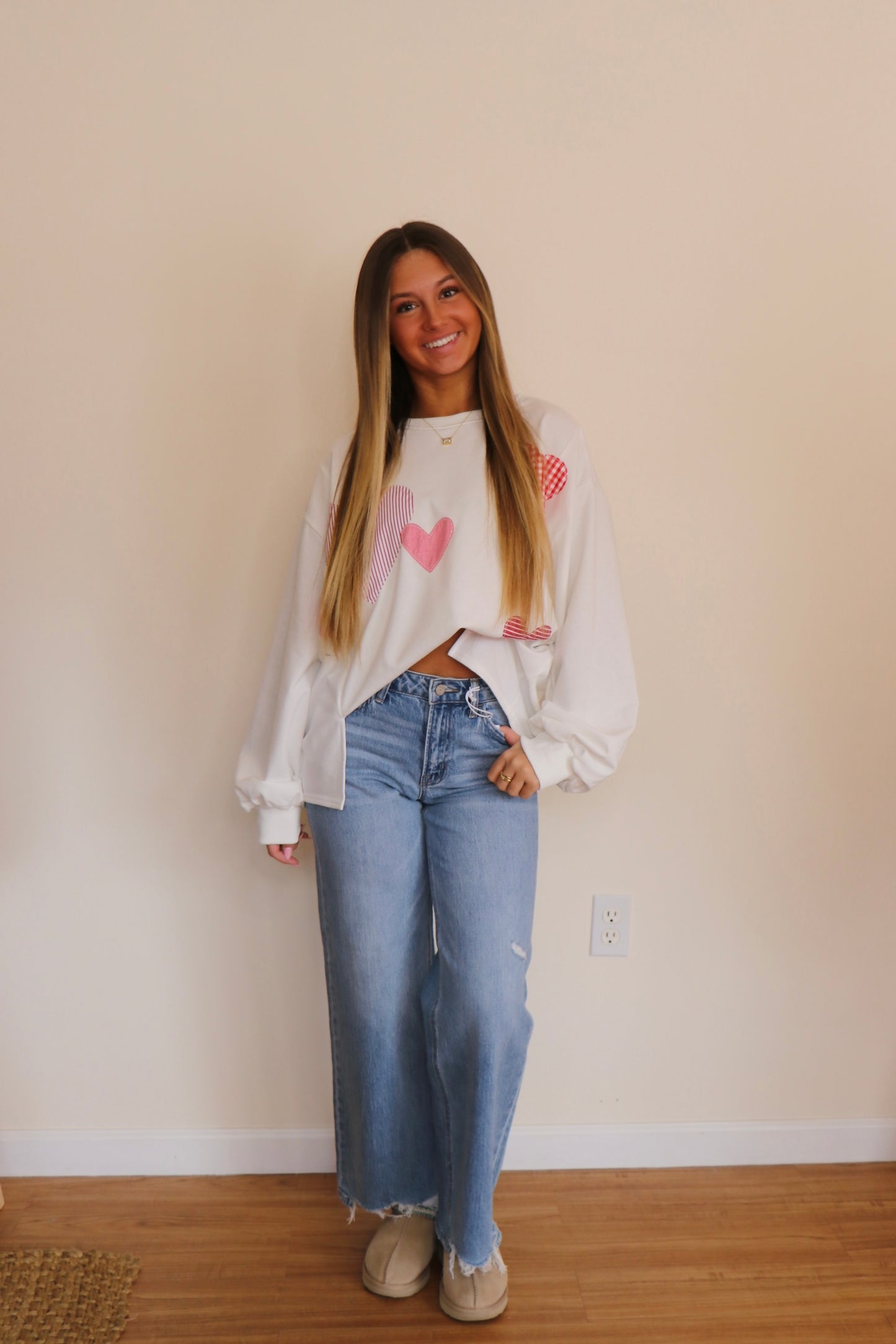 Hearts Aflutter Sweatshirt
