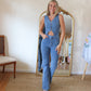 Lasso Denim Jumpsuit