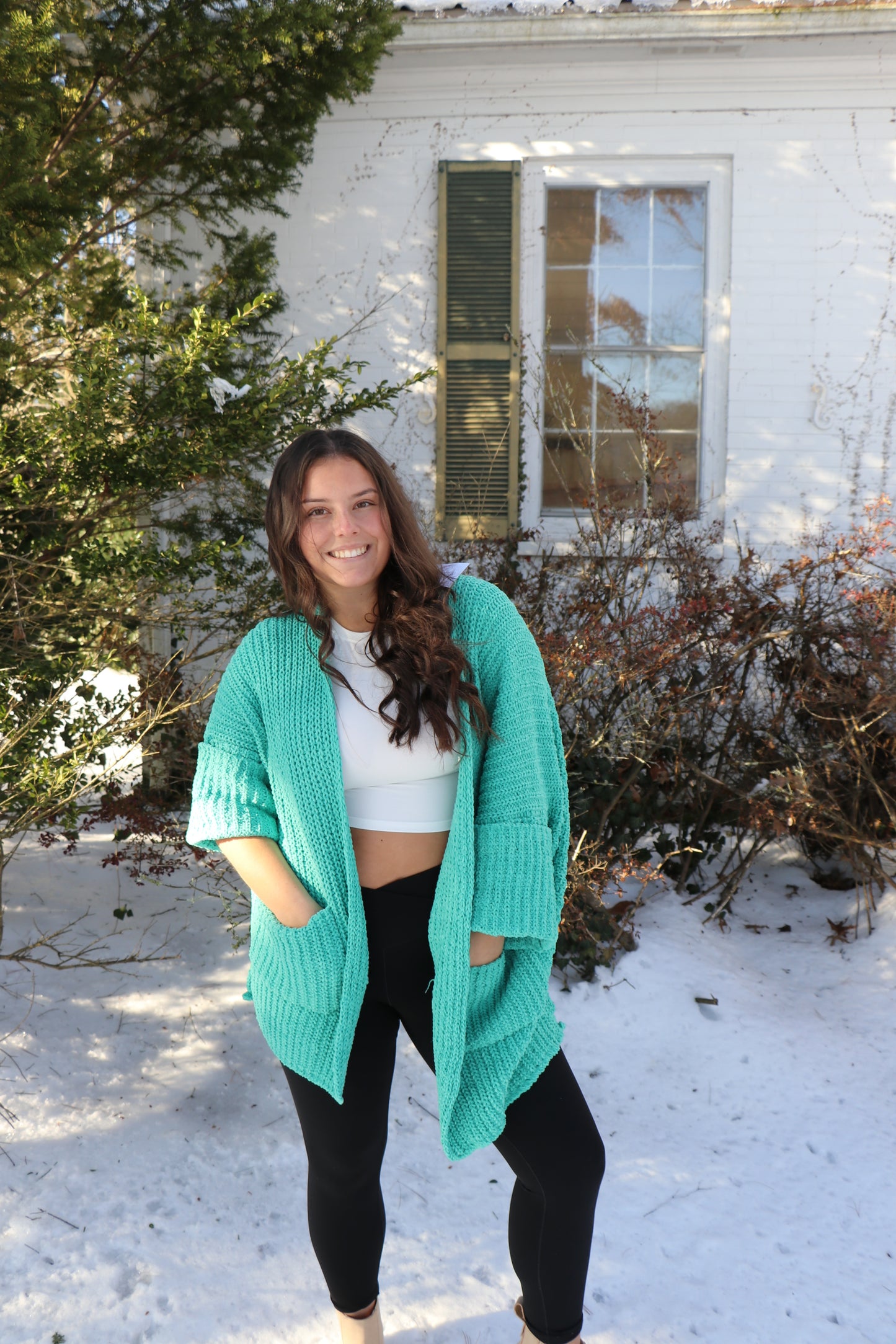 Emerald Mint Cardigan