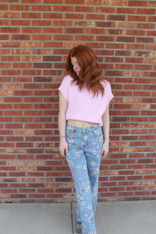 Flower Fields Jeans