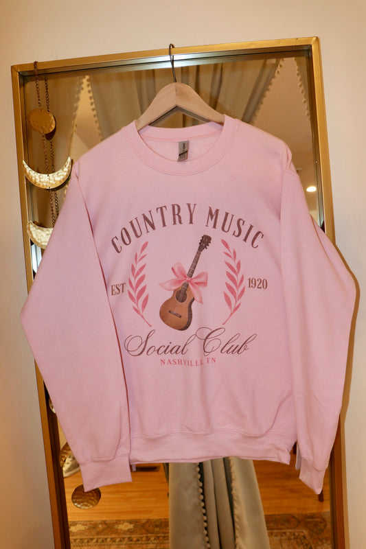 Country Music Social Club Sweatshirt