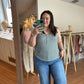 Mocha Sky Henley Tank Top