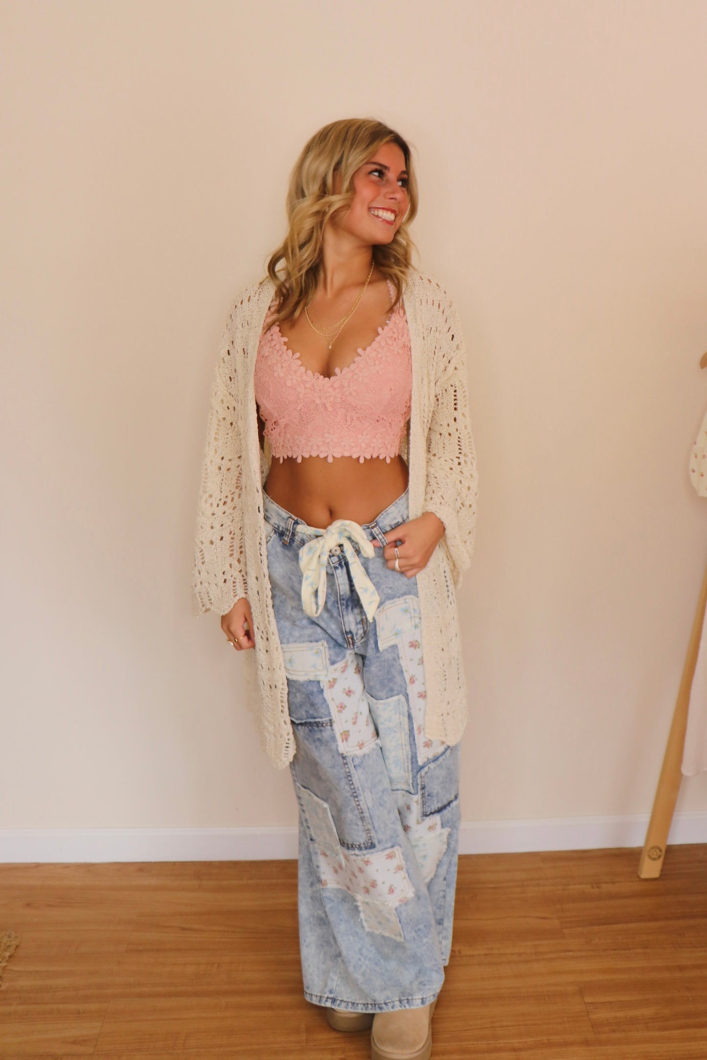 Wild Thread Cardigan in Natural
