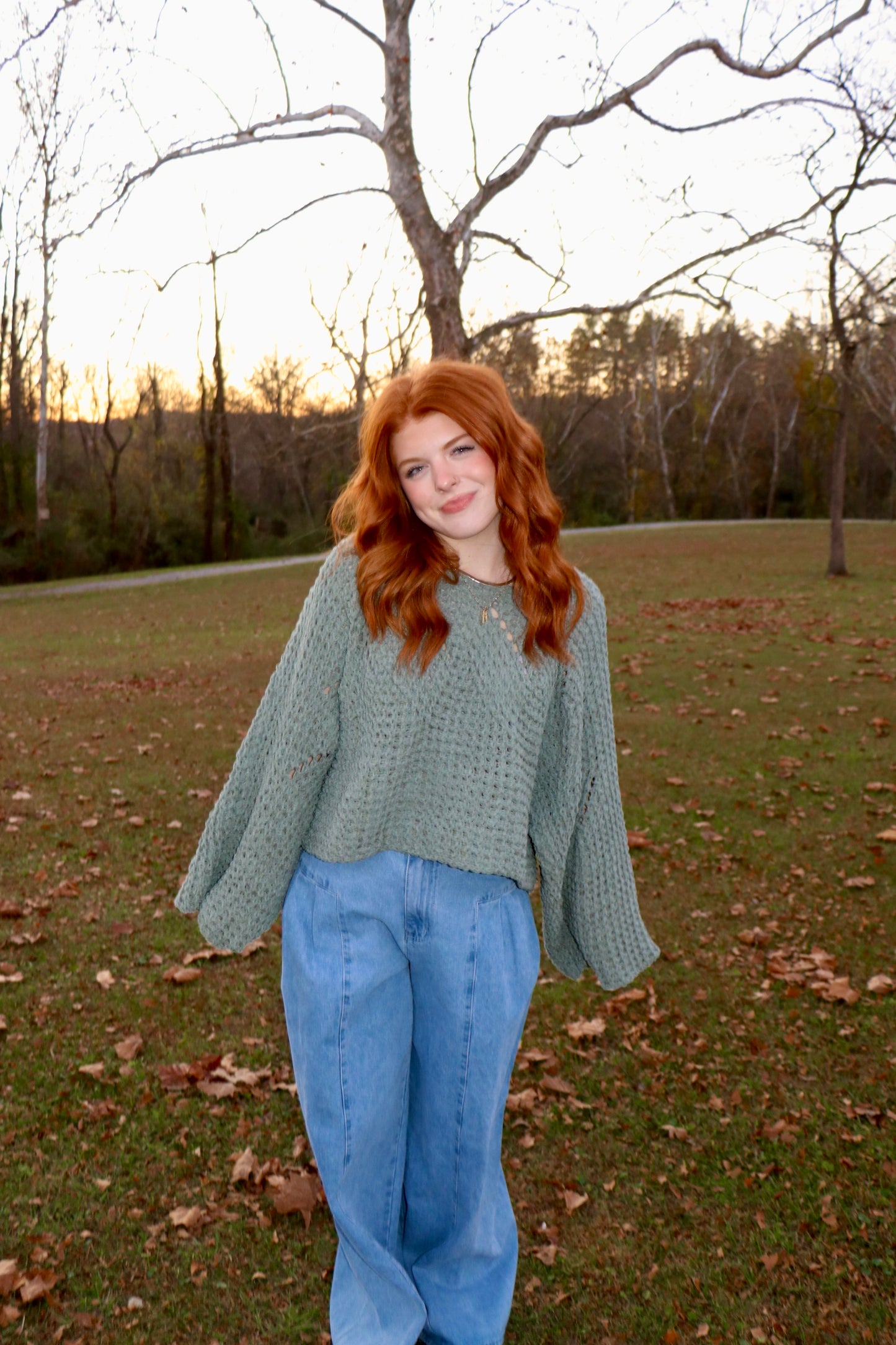 All That Matters Sweater in Olive