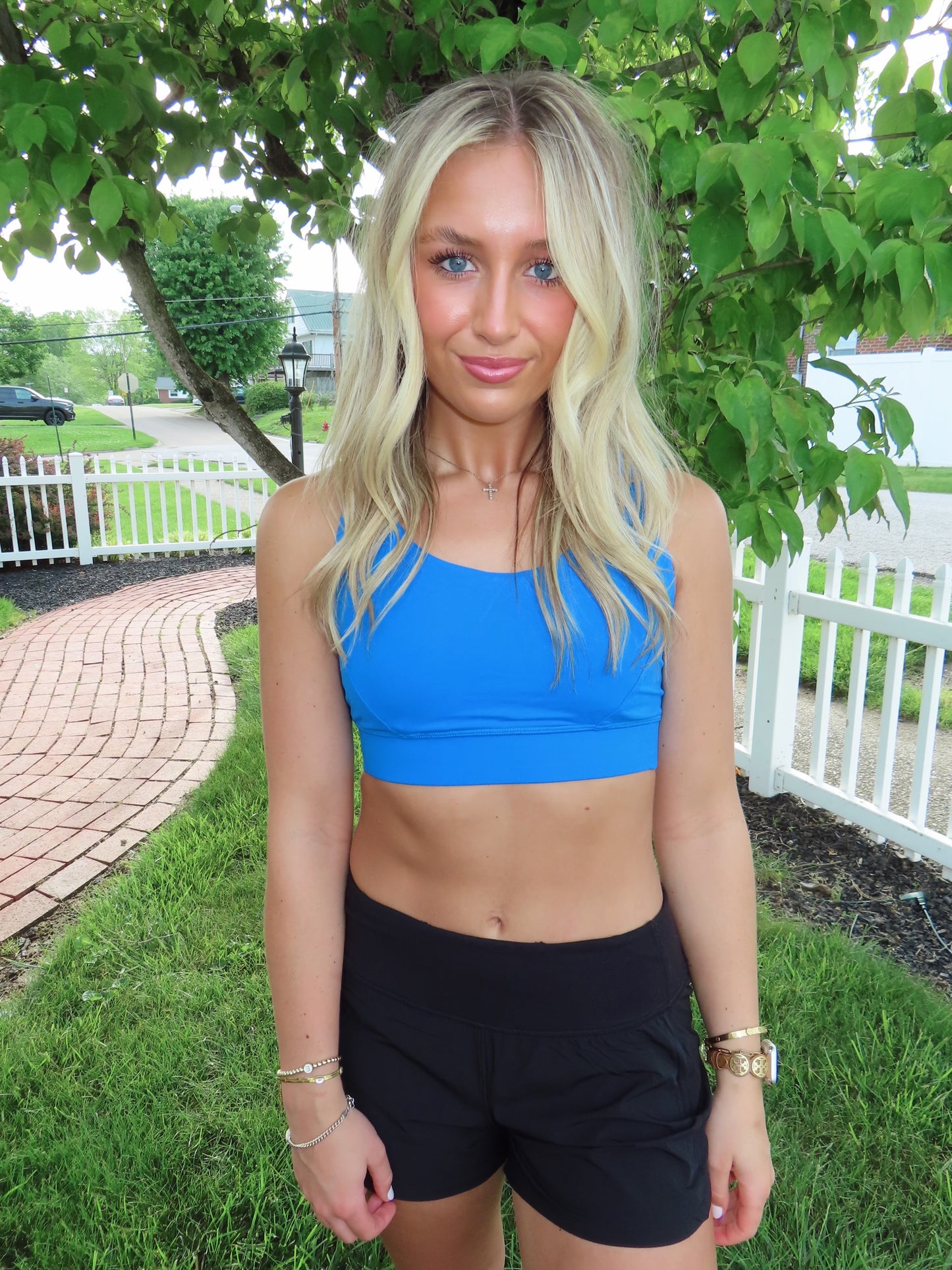 Criss Cross Sports Bra Top