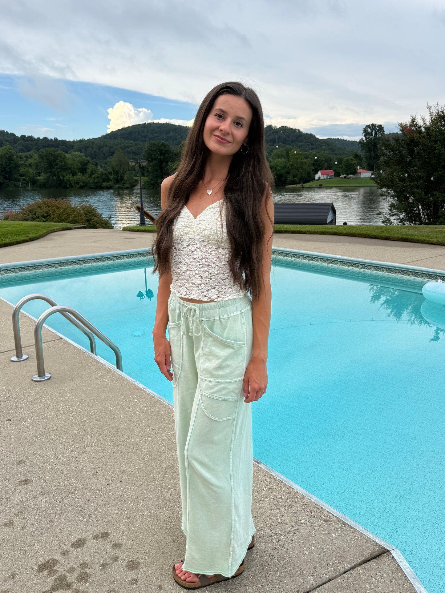 Soft Lace Tank Top