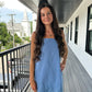 Electric Blue Mini Dress