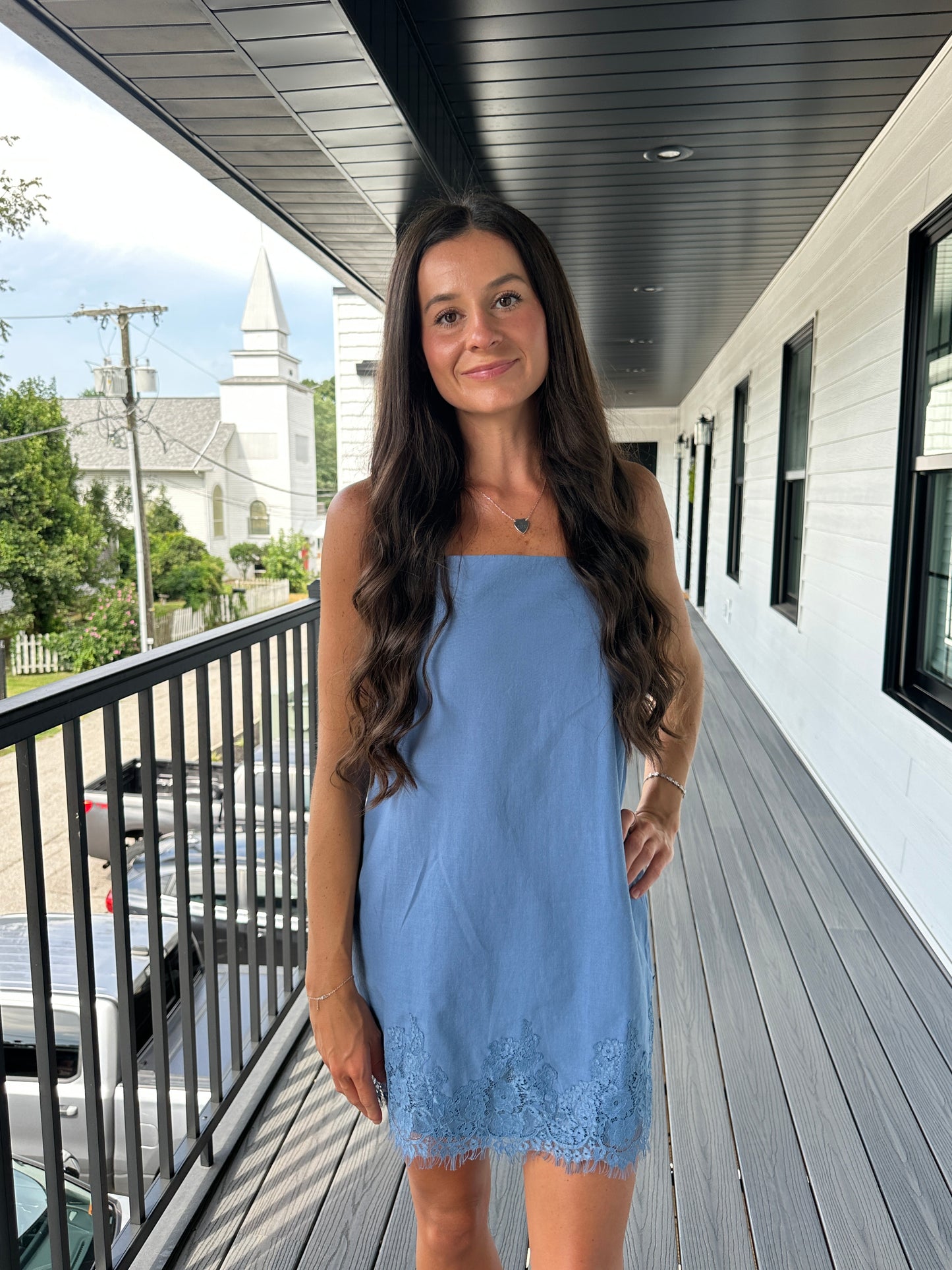 Electric Blue Mini Dress – Iris & Indie Boutique
