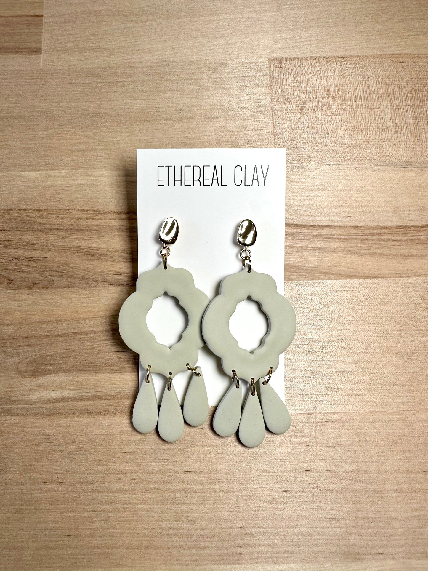 Ethereal Clay Earrings