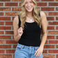 Back to Basics Tank Top -Black