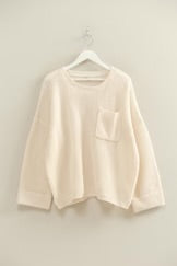 Chill Sweater in Off White