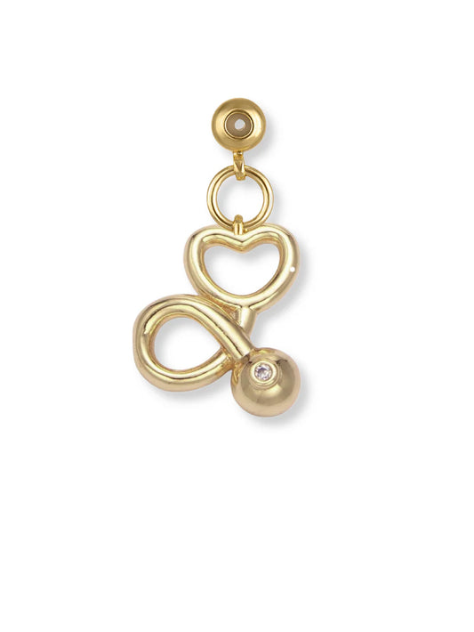 Charm Bar Stethoscope Grip Charm