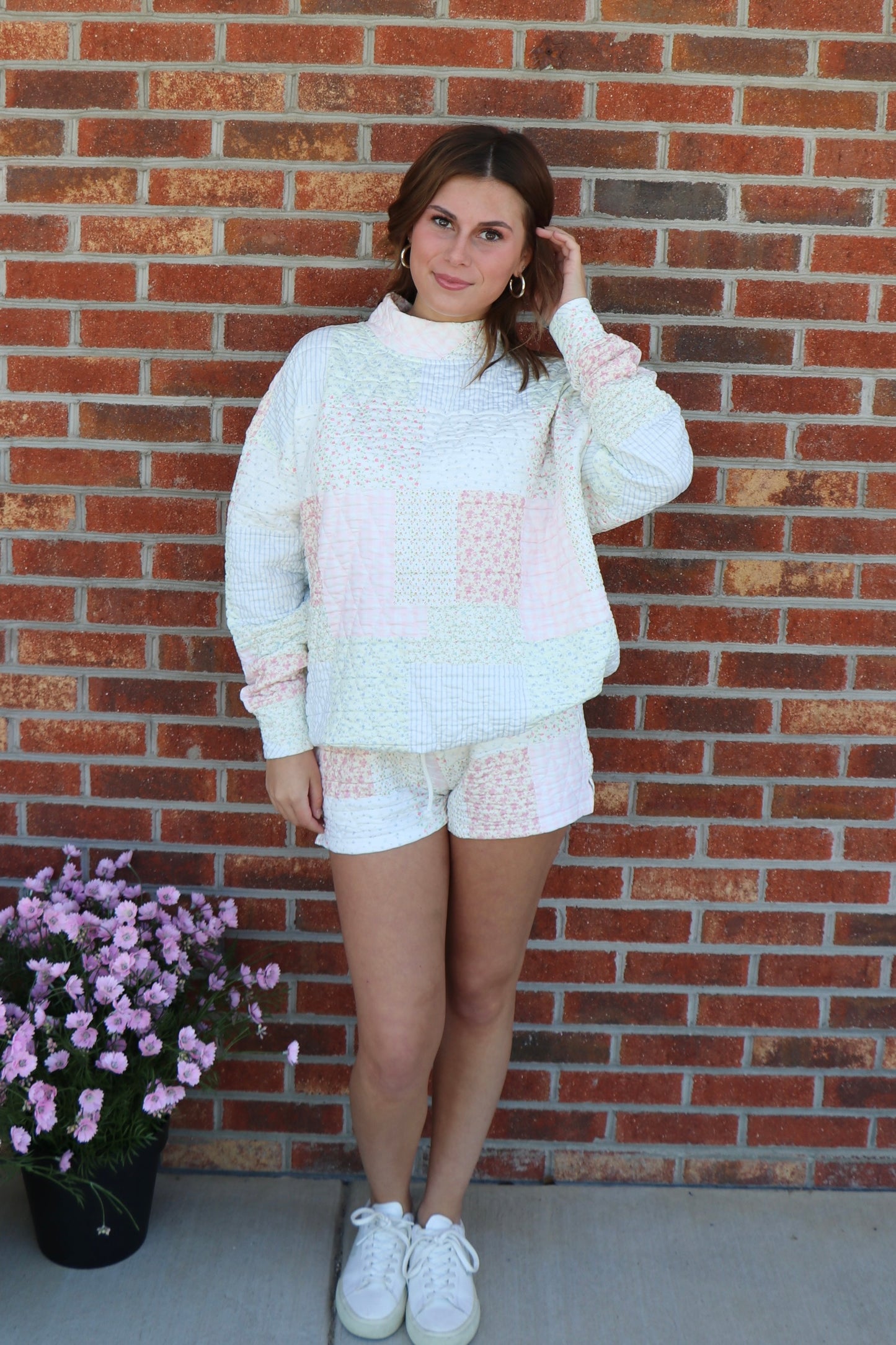 Walk in the Park Mockneck Sweatshirt