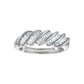 Kinsey Jessie Baguette Ring Silver