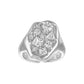 Kinsey Renee Cluster RIng Silver