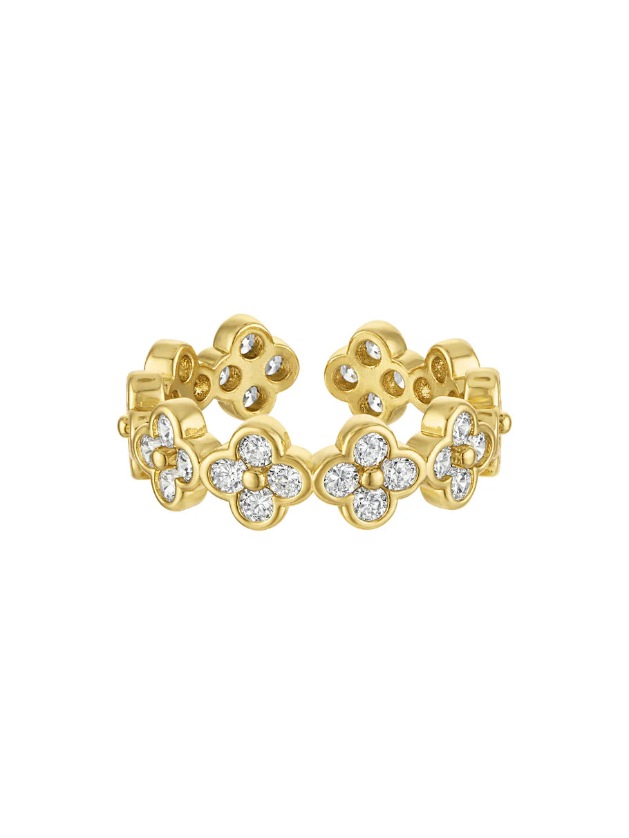 Kinsey Scarlette Quatrefoil RIng