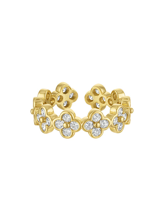 Kinsey Scarlette Quatrefoil RIng