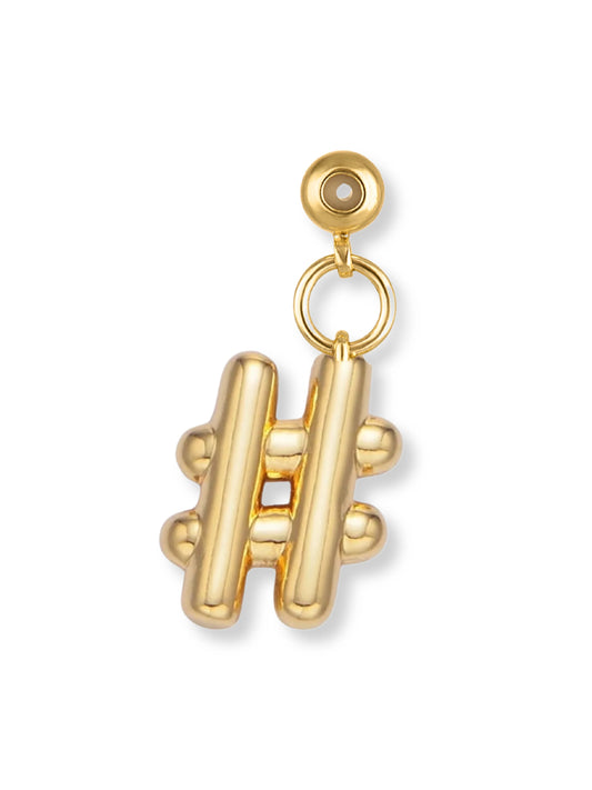Kinsey Number Symbol Grip Charm